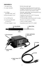 Preview for 5 page of Spectroline 11SC-1 Operator'S Manual