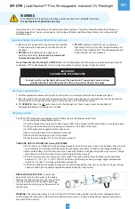 Preview for 2 page of Spectroline LeakTracker Plus SPI-LTPR Instruction Manual