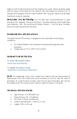 Preview for 4 page of Spectroline LeakTracker Plus Instructions Manual