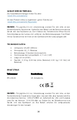 Preview for 20 page of Spectroline LeakTracker Plus Instructions Manual