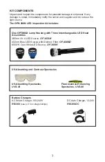 Preview for 3 page of Spectroline OPTIMAX Multi-lite OPK-300N Operator'S Manual