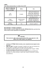 Preview for 20 page of Spectroline OPTIMAX Multi-lite OPK-300N Operator'S Manual