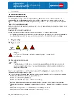 Предварительный просмотр 5 страницы Spectron FE121-SP Operating Manual