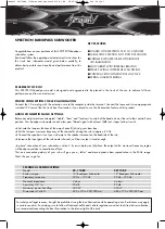 Spectron SP-110BP Manual preview