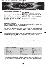 Preview for 2 page of Spectron SP-110BP Manual