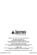 Предварительный просмотр 31 страницы Spectronic 20 Operator'S Manual