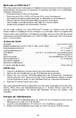 Предварительный просмотр 26 страницы Spectronics Corporation Pro Alert TP-9360 Operating Manual