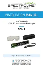 Spectronics Spectroline LeakTracker SPI-LT Instruction Manual preview