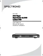 Preview for 1 page of SpectronIQ PD-1100 User Manual