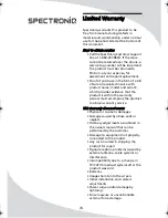 Preview for 86 page of SpectronIQ PD-1100 User Manual