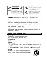 Preview for 2 page of SpectronIQ PLTV-20NS30 Owner'S Manual