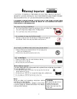 Preview for 4 page of SpectronIQ PLTV-20NS30 Owner'S Manual