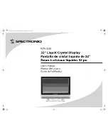 SpectronIQ PLTV-3250 User Manual preview