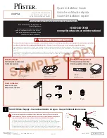 Preview for 1 page of Spectrum Brands Pfister 040-PF2L Quick Installation Manual