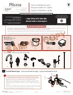 Preview for 1 page of Spectrum Brands Pfister Ashfield F-049-YP Quick Installation Manual