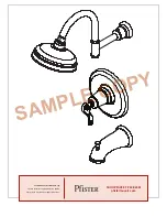 Preview for 6 page of Spectrum Brands Pfister Ashfield LG89-XYP Quick Installation Manual