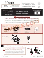 Spectrum Brands Pfister Autry LF-048-AU Quick Installation Manual preview