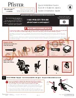 Preview for 1 page of Spectrum Brands Pfister Bronson LG48-BS0 Quick Installation Manual