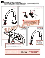 Preview for 8 page of Spectrum Brands Pfister Courant LF-049-CO Quick Installation Manual