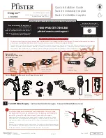 Spectrum Brands Pfister Designer LF-049-DE Quick Installation Manual preview