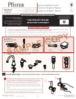 Preview for 1 page of Spectrum Brands Pfister Henlow LF049-HE Quick Installation Manual