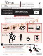 Preview for 1 page of Spectrum Brands Pfister Ideal LF-548-ID Quick Installation Manual