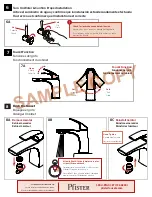 Preview for 6 page of Spectrum Brands Pfister Karci LF-042-KAGS Quick Installation Manual