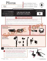 Preview for 1 page of Spectrum Brands Pfister Kelen LG42-MF1 Quick Installation Manual