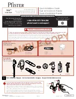 Preview for 1 page of Spectrum Brands Pfister Miri F-529-7MRGS Quick Installation Manual