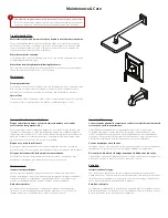 Предварительный просмотр 3 страницы Spectrum Brands Pfister Park Avenue G89-XFE Maintenance & Care Manual