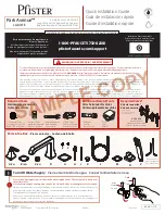 Spectrum Brands Pfister Park Avenue LG6-4FE Quick Installation Manual preview