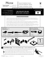 Spectrum Brands Pfister Park Avenue LG89-XFE Quick Installation Manual preview