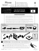 Preview for 1 page of Spectrum Brands Pfister Park Avenue LG89-XFE Quick Installation Manual