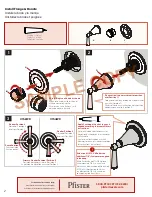 Preview for 2 page of Spectrum Brands Pfister Saxton 016-GL1 Quick Installation Manual