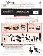 Preview for 1 page of Spectrum Brands Pfister Skye LF-046-SY Quick Installation Manual