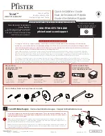 Spectrum Brands Pfister Tenet LG89 TNT Series Quick Installation Manual preview