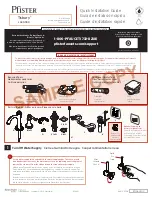 Spectrum Brands Pfister Tisbury LG49-TB0 Quick Installation Manual preview