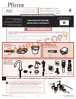 Preview for 1 page of Spectrum Brands Pfister Vedra LF-049-VED Quick Installation Manual