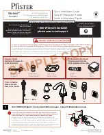 Spectrum Brands Pfister Winfield LG49-WF0 Quick Installation Manual preview