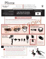 Preview for 1 page of Spectrum Brands Pfister Woodbury LG42-WD0 Quick Installation Manual