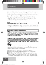 Preview for 8 page of Spectrum Brands Remington Luxe Compact D2011 Manual