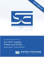 Spectrum Controls 1746sc-INI4i User Manual preview