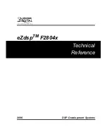 Preview for 1 page of Spectrum Digital eZdsp F2804 Series Technical Reference