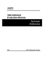 Preview for 1 page of Spectrum Digital TMS320C6424 Technical References