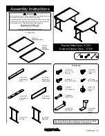 Preview for 1 page of Spectrum Industries Esports Meta 37335 Assembly Instructions