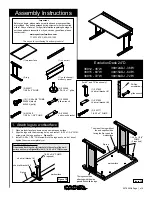 Preview for 1 page of Spectrum Industries Evolution 38912 Assembly Instructions