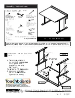 Preview for 1 page of Spectrum Industries EVOLUTION Desk 36 Assembly Instructions