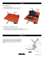 Preview for 8 page of Spectrum Industries Flex Insight Desk 38955 Owner'S Manual