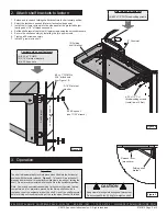 Предварительный просмотр 2 страницы Spectrum Industries Flip-up Shelf for Link Lectern 55540 Assembly Instructions