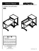 Preview for 1 page of Spectrum Industries Freedom One eLift Lectern 55357 Owner'S Manual